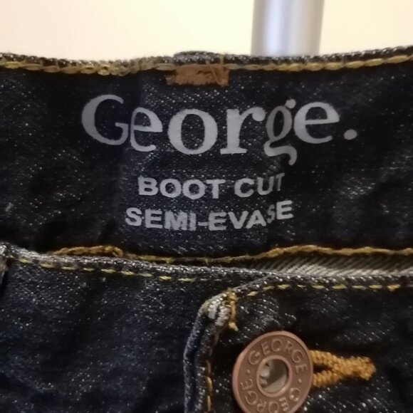 Men's Bootcut Jeans, 32x32 - Picture 5 of 7